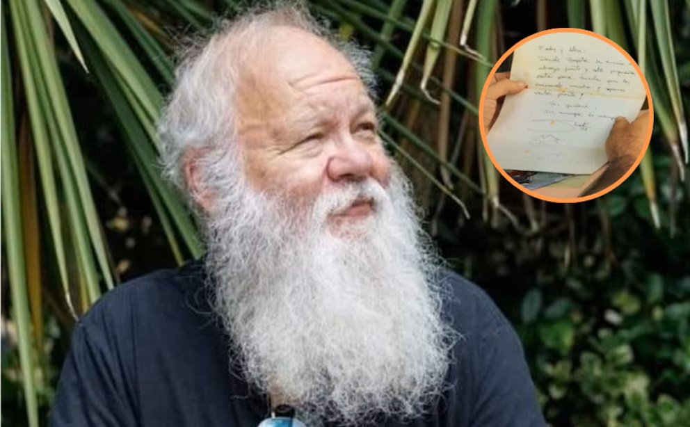 Koupil použitou knihu a našel v ní vzkaz, který mu před 50 lety napsala jeho žena: „Získala nový smysl.“ Knihu jí darovali rodiče asi v roce 1975 po sbírce v kostele nebo ve škole.
