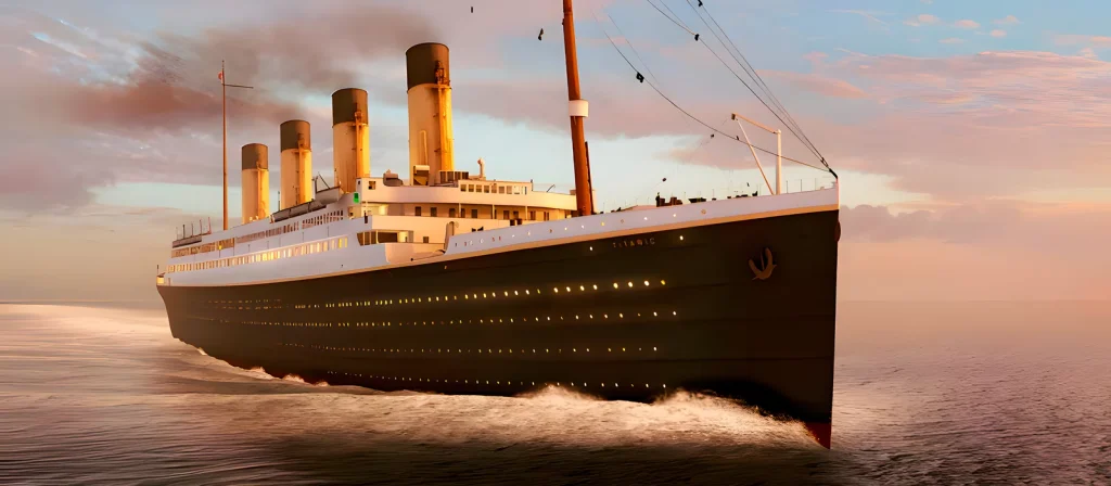 Osmiletý chlapec staví a spouští na vodu svůj vlastní „Titanic“ v Nigranu.