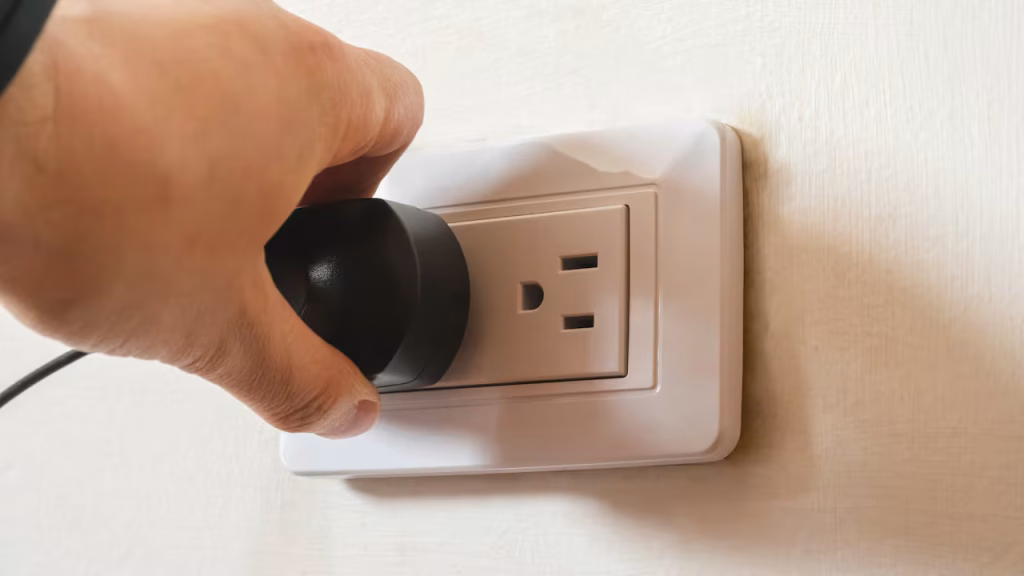 Zařízení, které by nikdy nemělo být odpojeno od elektrické sítě, protože by se tím mohlo zdvojnásobit spotřebu elektrické energie.