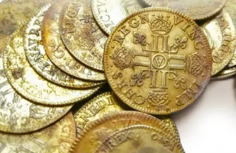 Otec a syn objevili během výletu do polského lesa 17 mincí ze 17. století: poklad v hodnotě více než 100 000 eur.